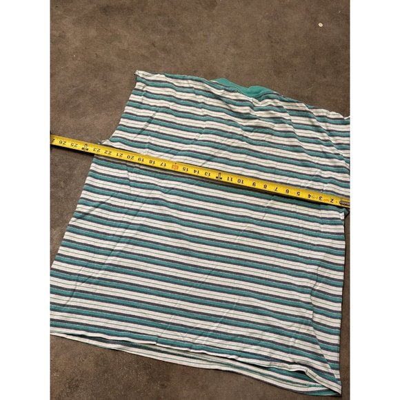 Vintage Disney Mickey Striped Cut Off Gym Distressed - Picture 6 of 9